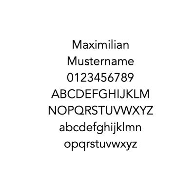 Schrift 1 (0,00 €)