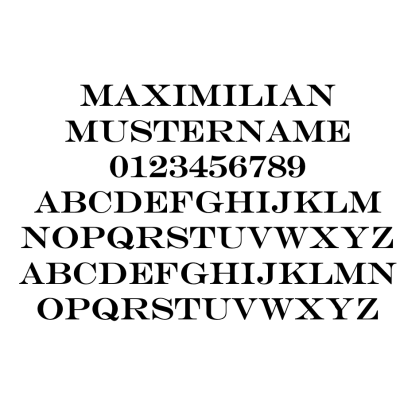 Schrift 4 (0,00 €)