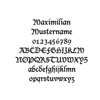 Schrift 5 (0,00 €)